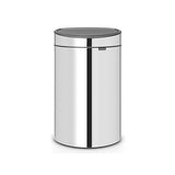 Bote de basura touch bin cromado 40 L Brabantia