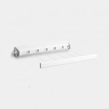 Tendedero de pared extendible plástico blanco 22 m Brabantia