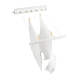 Tendedero de pared extendible plástico blanco 22 m Brabantia