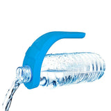 Sujetador de botellas nylon azul 16 cm Vacuvin