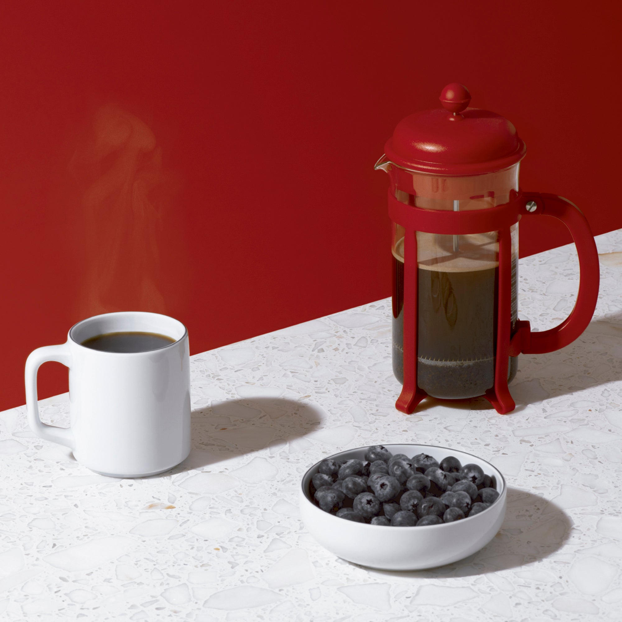 Cafetera 8 tazas francesa java 1 L roja Bodum – Tendence