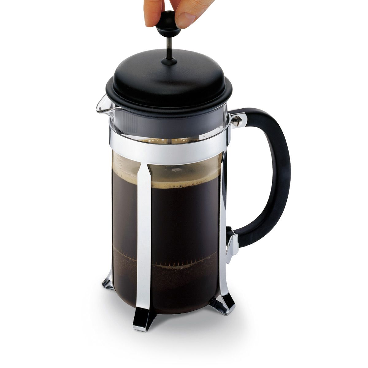 CAFETERA EN VIDRIO COMPACT 350 ML