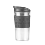 Termo doble pared plástico negro 350 ml Bodum