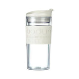 Termo doble pared blanco plástico 350 ml Bodum