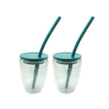 Juego 2 vasos viaje pavina 300 ml verde Bodum