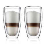 Juego 2 vasos macchiato pavina 450 ml Bodum