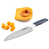 Cuchillo Santoku de acero inoxidable con funda 18 cm Zyliss