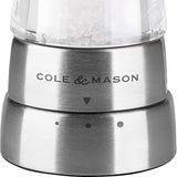 Molino de sal acrílico/acero inoxidable 19 cm Cole&Mason