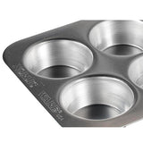 Molde para 6 muffins aluminio natural Nordicware