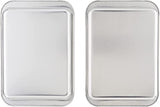 Juego de molde charola y parrilla para hornear de aluminio 25.4 x 17.8 cm Nordicware