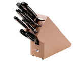 Bloque de cuchillos madera 6 piezas gourmet Wusthof