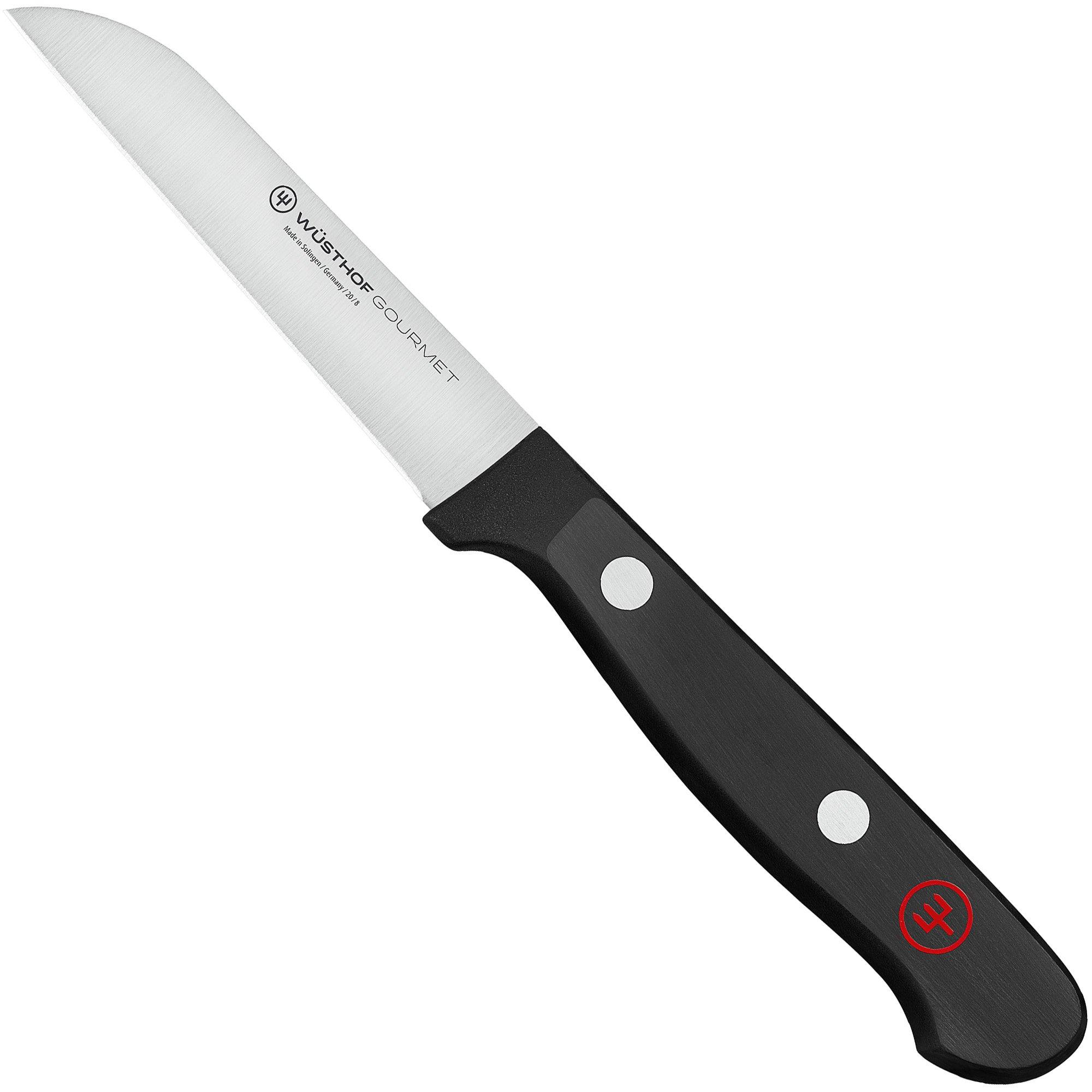 Cuchillo Pelador de Verduras Quttin Blanco 12,5 cm (24 Unidades) - Tiendetea