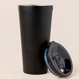 Vaso térmico con tapa acero inoxidable negro 700 ml Corkcicle