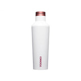 Botella térmica blanco rosa 473 ml Corkcicle desc