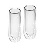 2 vasos doble pared vidrio 220 ml Corkcicle