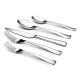 Juego de 20 cubiertos Hotel acero inoxidable mate Gourmet settings