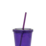 Vaso De Acrílico Transparente 450 Ml morado Linnar