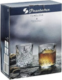 Juego de 4 vasos Whisky Timeless 345 ml Pasabahce