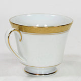 Taza café de porcelana Crestwood Gold Noritake