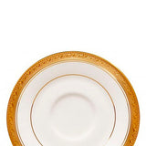 Plato taza moka de porcelana Crestwood Gold Noritake