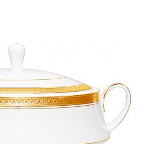 Sopera de porcelana Crestwood Gold Noritake