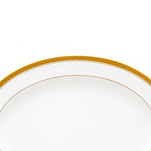 Platon oval de porcelana Crestwood Gold 40 cm Noritake