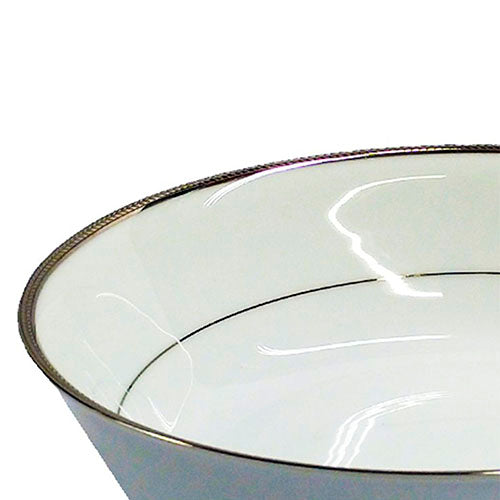 Ensaladera Red Toorak platinum 23 cm Noritake