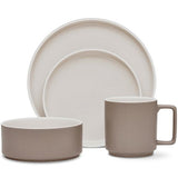 Plato trinche Colortrio cafe 25 cm Noritake desc