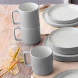 Tarro de porcelana Colortex gris 473 ml Noritake