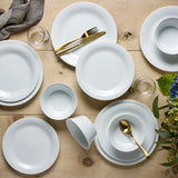 Plato carne Conifere blanco 24 cm Noritake