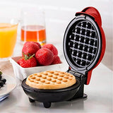 Mini wafflera rojo 10 cm Dash