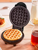 Mini wafflera negro 10 cm Dash