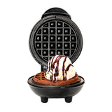 Mini wafflera Bowl helado negro 10 cm Dash