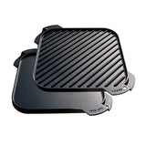 Parrilla tipo plancha de hierro fundido reversible 26 cm Lodge