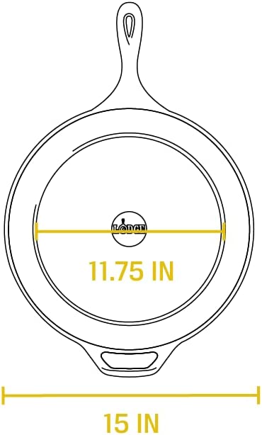 Sartén 38.5 cm Lodge Hierro Fundido