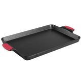 Charola hierro fundido rectangular negro 40 x 27 cm Lodge
